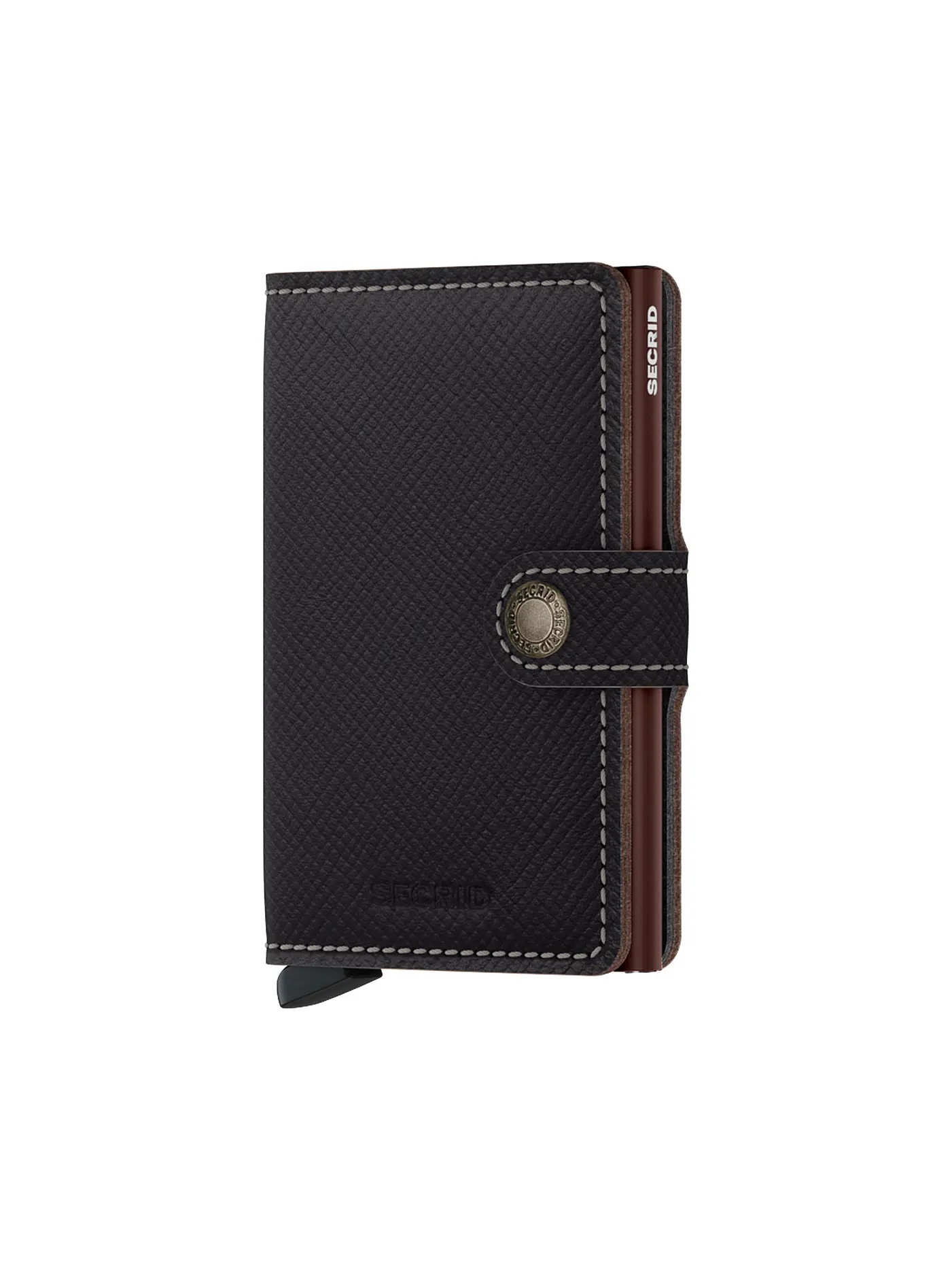 SECRID | Geldbörse - Miniwallet Saffiano Brown | 